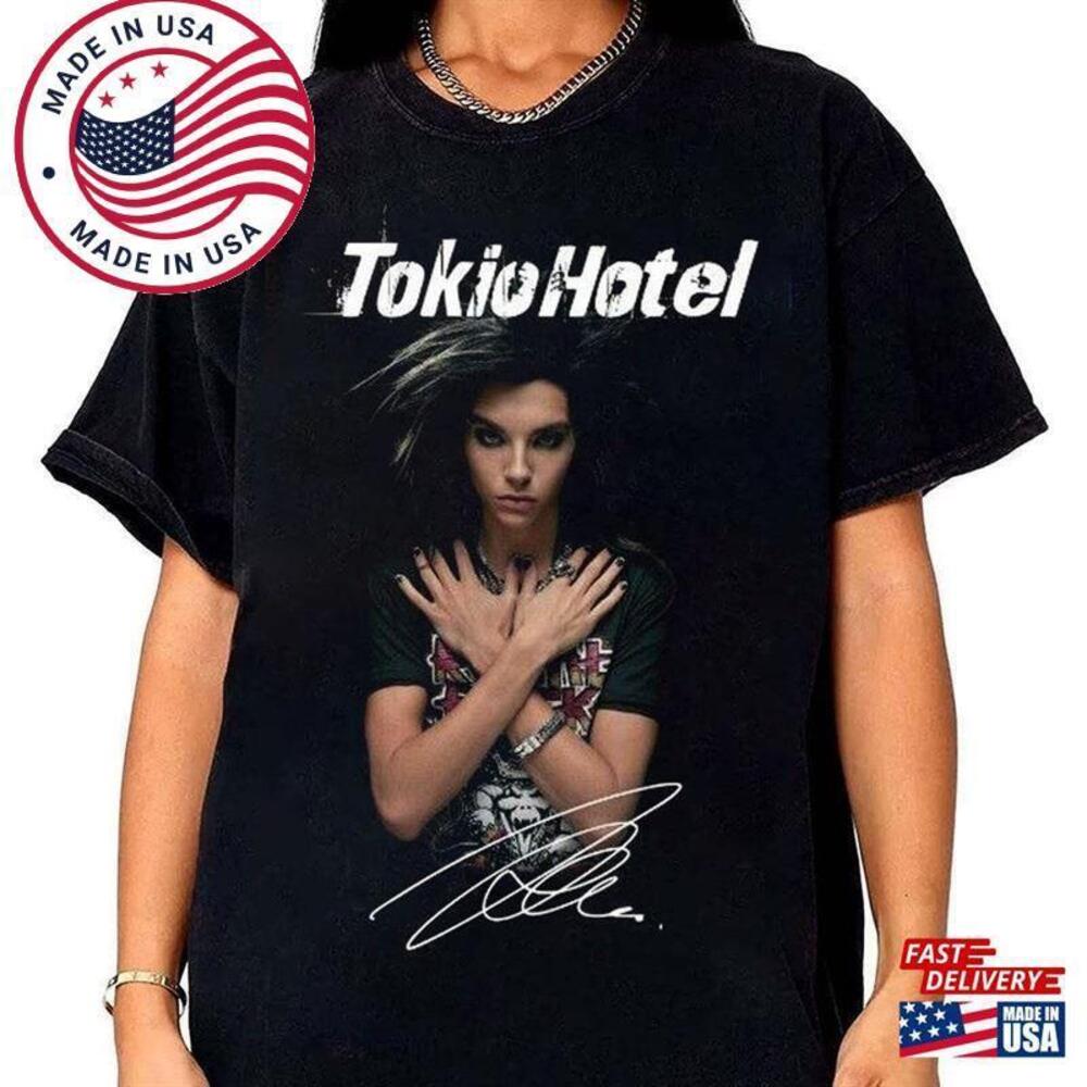 Hot Tokio Hotel T-Shirt Bill Kaulitz Shirt Concert